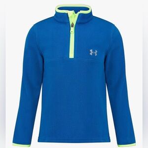 Boys Under Armour Fleece Quarter Zip Pullover